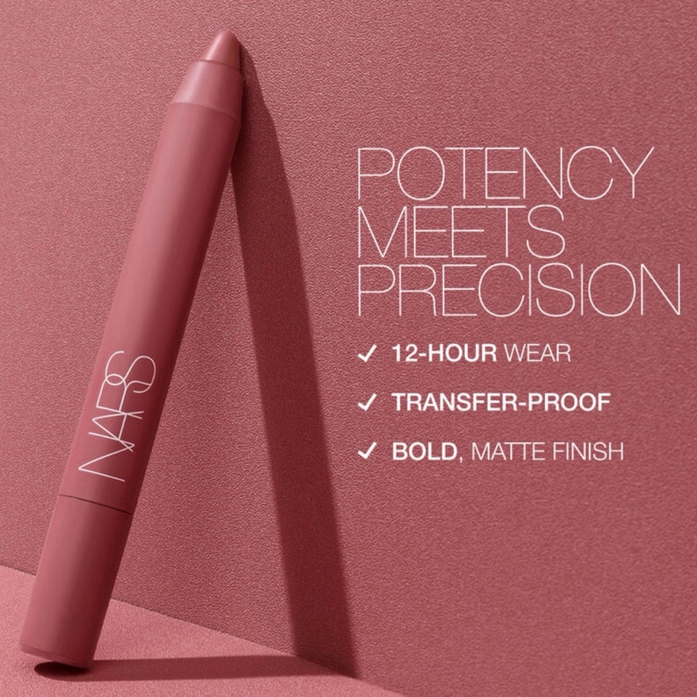 NARS Powermatte High Intensity Lip Pencil-Midnight Rider - Picture 3 of 5